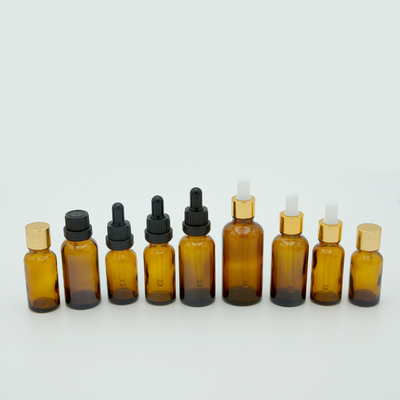 Tamper Evident Essential Oil Dropper With Light Proof Glass Bottle K1013