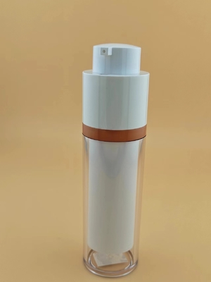 Wholesale Rotary Cosmetic Packaging Round Twist Up Skin Care Airless Bottle