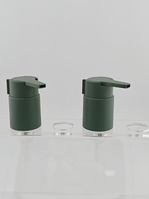 28/410 Plastic Green Matte Clip Hand Screw Cream Lotion Pump For Bottle