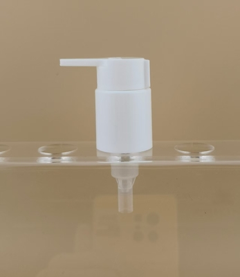 White Cream Pump K702-1 for Female Cosmetic Bottles