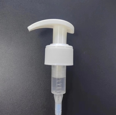 Lotion Pump 316SS Spring White Body Lotion Dispenser Pump Neck 24 / 28 Discharge Rate K202-5