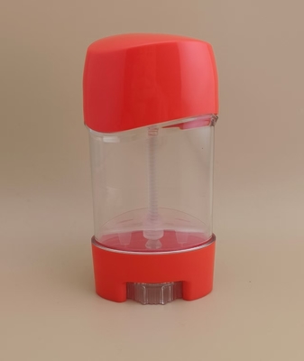 Clear Smooth Lip Balm Packaging with Red Lid 2316 for Lipsticks