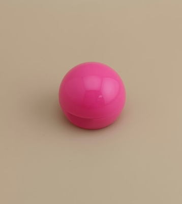 Rose Plastic Small Smooth Spherical Lid for Cosmetic Bottles