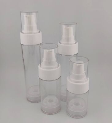 Pink Lotion Pump Portable Empty Airless Bottle for Cosmetic