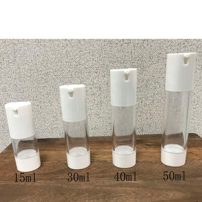 Airless Pump Bottle Custom Empty Cosmetic Plastic New Design Airless Bottle