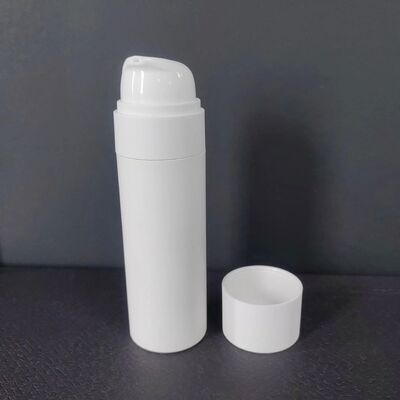 Customized Logo Package Plastic Skin Care Airless Container Shampoo Hair Oil Body Lotion Vacuum Packaging Bottle Airless Jar