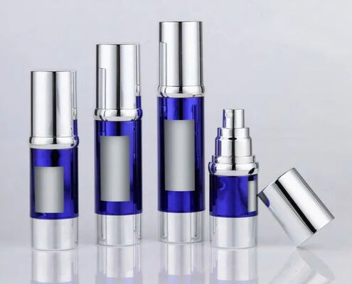 Cosmetic Skincare Lotion Cream Serum Airless Pump Bottle Vacuum Plastic 30ml