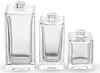 Luxury Custom 30ml 50ml 100ml Clear Square Empty Spray Glass Perfume Bottle