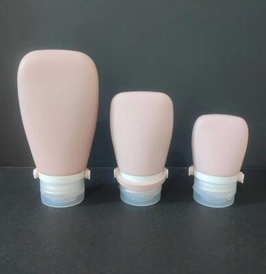 Refillable Squeeze Leakproof Empty Travel Size Bottle Silicone Lotion Cosmetic Shower Bottle Travel Tube