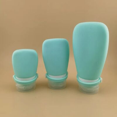Refill Container Silicone Travel Bottles Set Leak Proof Silicone Travel Toiletries Bottle