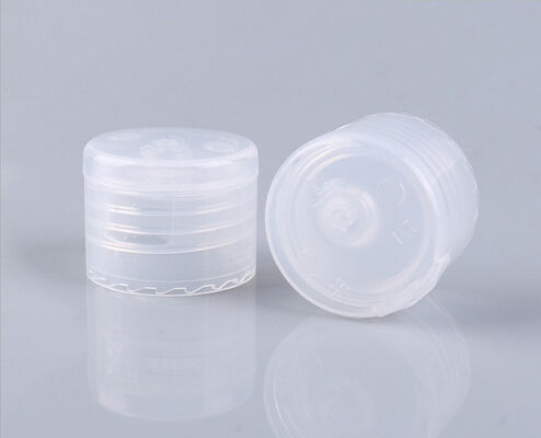 Smooth Surface Bottle Lid 24 28mm Squeeze Shampoo Bottle Plastic Flip Cap