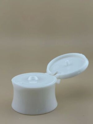 28/410 Plastic Flip Top Cap for Body Wash and Shampoo