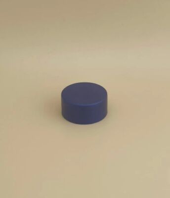 Delicate Design Dark Blue Plastic Cap for Skincare Bottles