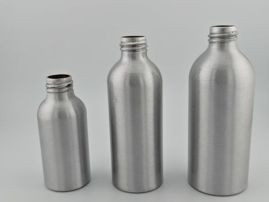 Empty Aluminum Cosmetic Packaging Water Lotion Bottle Metal Packaging Container