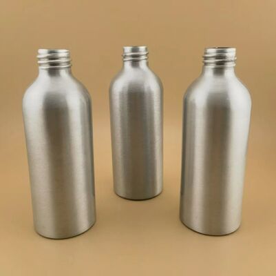 New Luxury Clear Silver Aluminum Bottles of High Quality Cosmetic Aluminum Bottles