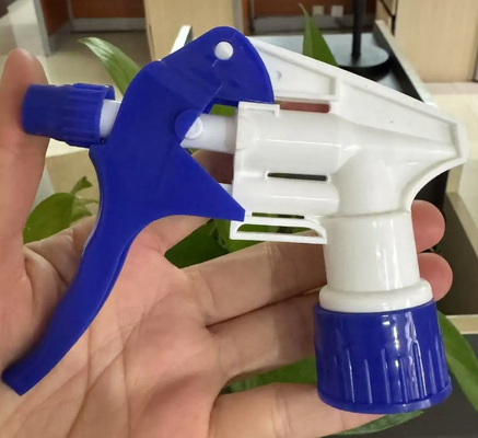 White and Blue Big Trigger Pump Sprayer Trigger for Watering
