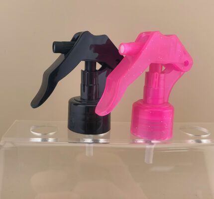 Black Plastic Mini Trigger Sprayer for Cosmetic and Hairdressing