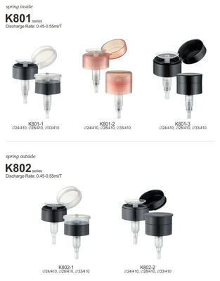 OEM Nontoxic Nail Polish Pump Black Nail Varnish Remover Pump Dispenser K802-1