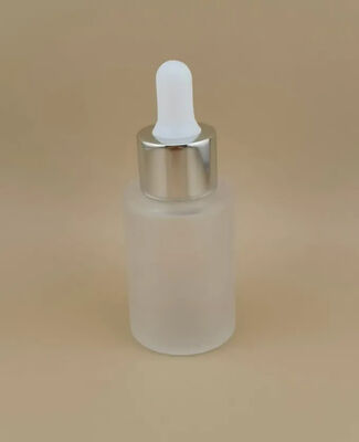 New Design Matte Clear Smooth Round Dropper Bottle for Essence