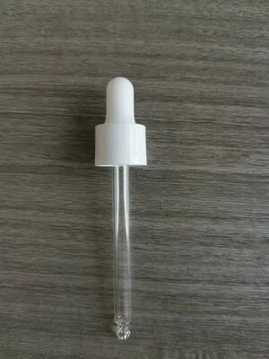 10ml 20ml 30ml 50ml White Dropper with Long Tube for Oil Cosmetics