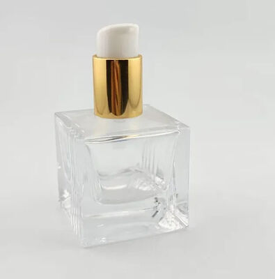 Customized Cosmetic Packing Perfume Glass Bottle with Pump Sprayer
