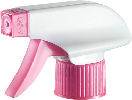 White/Pink Color 28mm 0.85cc Dosage Trigger Pump Sprayer