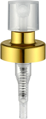 Practical Gold Crimpless Perfume Pump , K402-2 0.13cc Perfume Spray Head