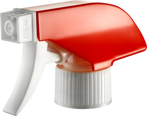 Reusable PE Red Trigger Sprayer , K102-7 Nonspill Triggers For Bottles