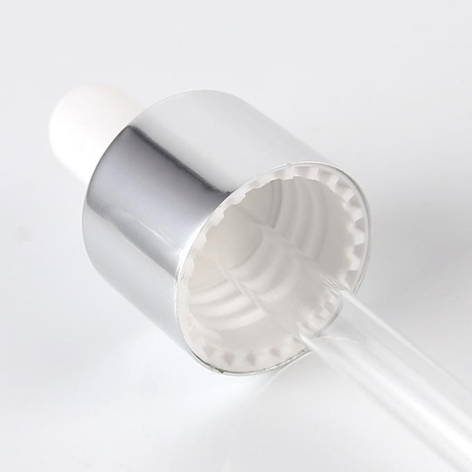 K1003 Clear Glass Serum Dropper Bottles Nonspill Alkali Resistant