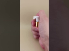 Golden Lotion Pump Left-Right Lock K204-2 for Skincare Bottles Customized