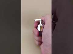 K204-1 Black and Silvery Lotion Pump Left-Right Lock for Skincare ISO9001/ISO14001 Certified