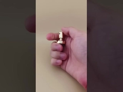 Golden Alum Button Fine Crimp Sprayer Big Housing K402-1 for Perfume