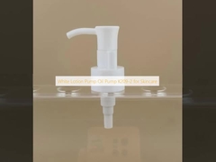 White Lotion Pump Oil Pump K209-2 for Skincare
