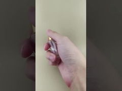 Customized Dropper Bottle Lotion Dispenser Pump For Face Essence With Yellow Screw Lid And Small Siz