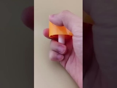 Girls' Makeup Removal Orange Nail Pump K801-2 with Spring Inside Plastic PP Trigger CRC Possible