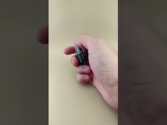 Black Plastic Cream Pump Certified K701-1 for Cosmetic Bottles