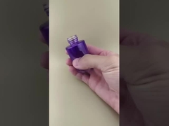 New Design Gradual Change Clear Purple Smooth Glass Bottle K-GBL30 for Soaking Lotion