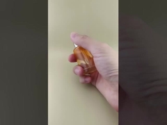 New Design Clear Gradual Change Clear Orange Smooth Dropper Bottle K-GBL30 for Lotion