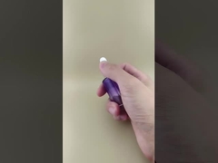 New Design Clear Gradual Change Clear Purple Smooth Dropper Bottle K-GBL30 for Essence