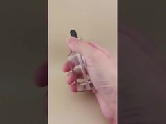 Delicate Clear Smooth Small Square Dropper Bottle for Lotion