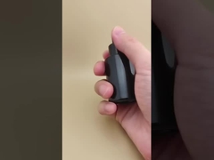 New Design Clear Gradual Change Black Smooth Round Dropper Bottle K-GBL30 For Essence