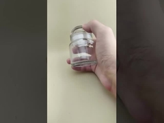 Delicate Design Clear Candle Cup for Festival