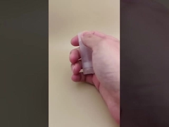 Clear Small Ellipse Lip Balm Packaging for Lipsticks