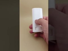 White Flat Smooth Lip Balm Packaging for Lipsticks