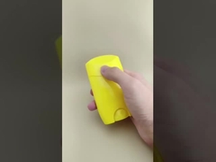 Yellow Big Smooth Lip Balm Packaging 2308 for Lipsticks