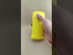 Yellow Big Smooth Lip Balm Packaging 2309 for Lipsticks