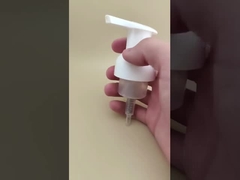 Delicate Design White Plastic Foam Pump for Shampoo Bottles