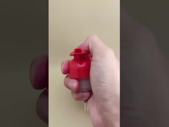 Delicate Design Red Plastic Foam Pump for Shampoo Bottles