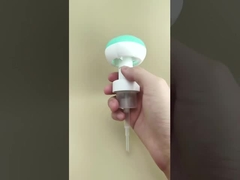 Nice Design Cyan Plastic Flower Shape Foam Pump for Children's Hand Sanitizer Bottles