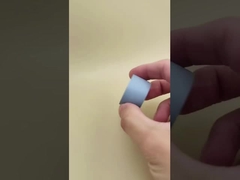 Bluegrey Plastic Round Smooth Matte Cap for Cosmetic Bottles